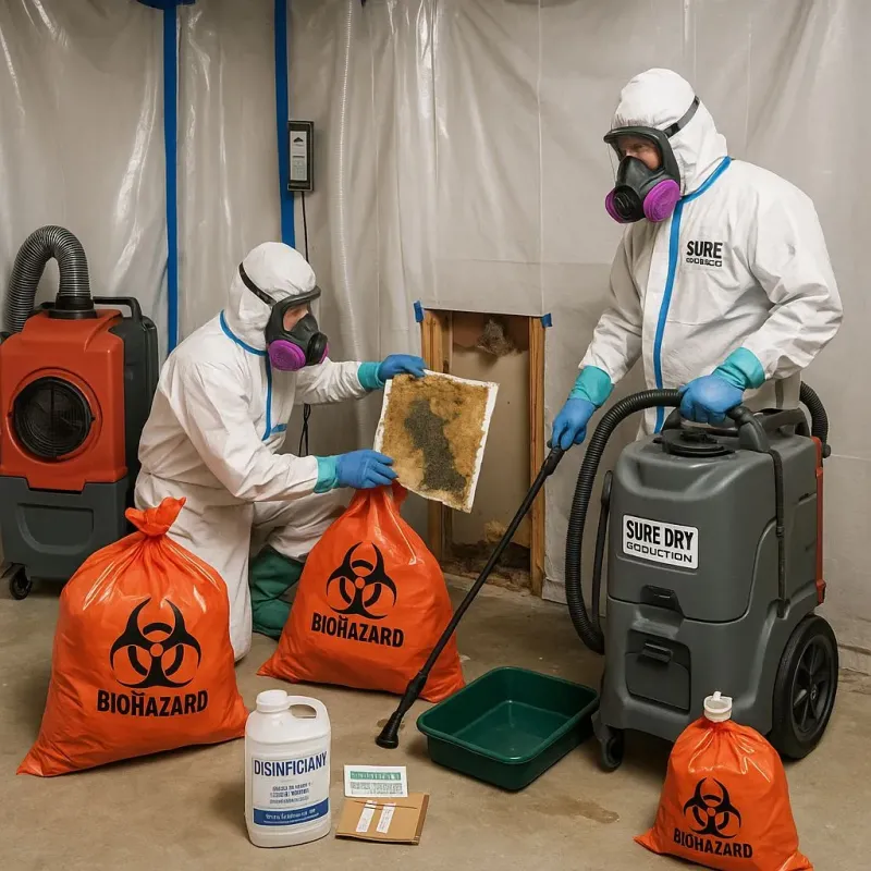 Contaminated Water Handling Protocols process in Epworth, IA